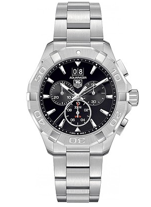 TAG Heuer Aquaracer 300M Quartz Chronograph 43 Stainless Steel / Black / Bracelet